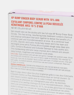 First Aid Beauty KP Bump Eraser Body Scrub Duo with 10% AHA