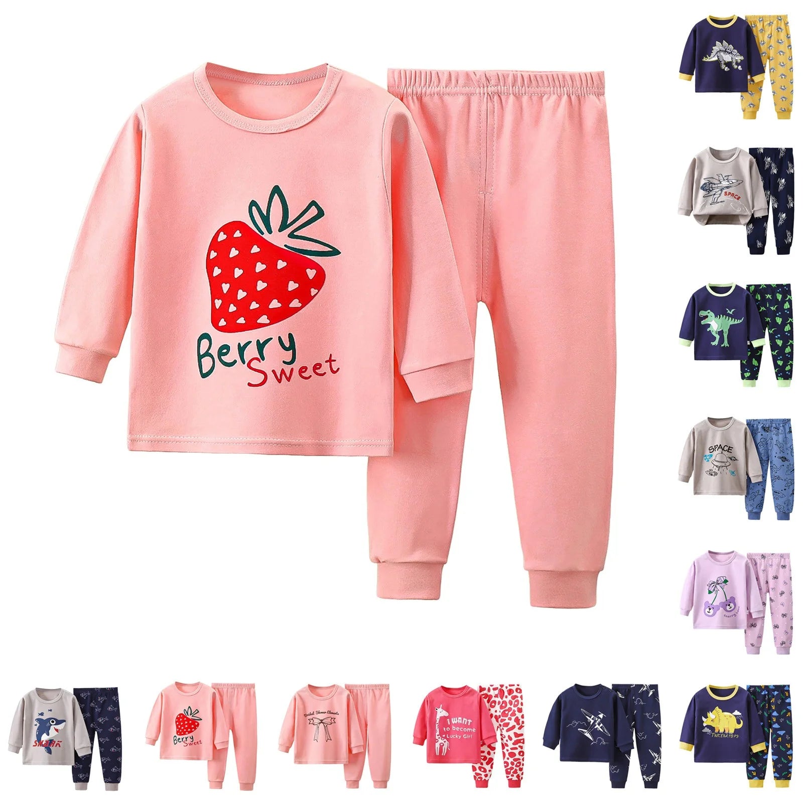 Kids Cotton Pyjamas Set