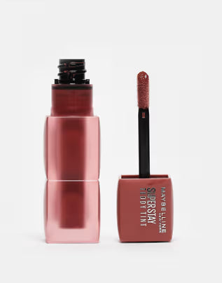 Maybelline Super Stay Teddy Blurred Lip Tint- Skinnydip